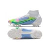 Nike Mercurial Superfly VIII Elite DF FG Blanco Azul Verde